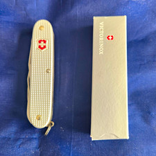 Victorinox Farmer X Swiss Army Knife 93mm SAK Silver Alox Scissors Wood Saw EDC picture