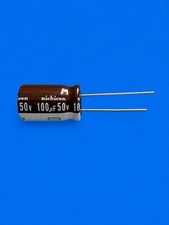 Nichicon UPL1H101MPH6 100uF 50V 105C Electrolytic Capacitors NOS Lot 200 picture