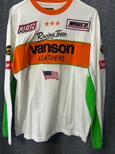 Limited Edition Supreme Vanson Leathers Long Sleeve Size Medium New picture