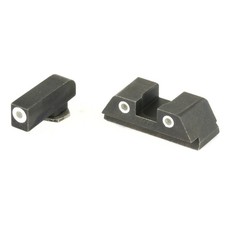 AmeriGlo GL430 Classic Tritium Sight Set for Gl Green Tritium White Outline Fron picture