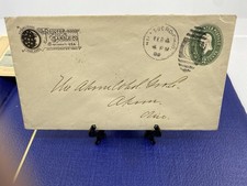 1899 Proctor & Gamble Co Cincinnati OH Advertising Cover Envelope Akron China Co picture