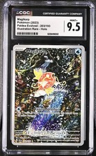 Magikarp Illustration Rare CGC 9.5 Mint+ 203/193 Paldea Evolved 2023 Pokemon picture