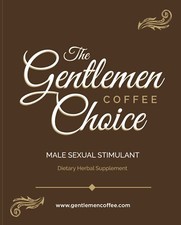 The Gentlemen Choice Coffee For Men 10- 17g each pack.   picture