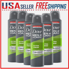 Dove Spray Men+Care Extra Fresh Antiperspirant Deodorant Spray 150ml x 6 Pack picture