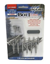 New Excalibur Crossbow 150 Grain Boltcutter 3 Blade Broadheads 6 Pack 6674 picture