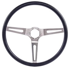 JEGS 3-Spoke Comfort Grip Steering Wheel Fits Select 1969-1972 GM Cars & picture