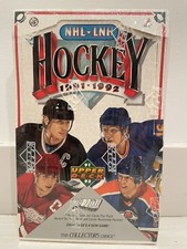 1991-92 Upper Deck NHL Hockey Low Series Factory Sealed Wax Box - Find the Hull picture