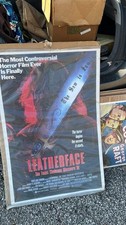Vintage Movie Promo Posters One Sheet Originals LOT of 5 Movies Texas Chainsaw picture