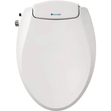 Brondell Ecoseat S101 Non Electric Bidet Toilet Seat Elongated White Dual Nozzle picture