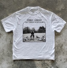George Harrison All Things Must Pass Album White Music Tee picture