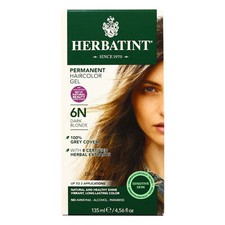 Herbatint Permanent Herbal Hair Color Gel 6N Dark Blonde 4.56 Ounce picture