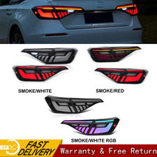 Pair Sequential LED Tail Lights For 2022-2025 Honda Civic Sedan Animation picture