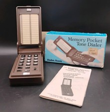 Vtg 1983 Radio Shack Memory Pocket Tone Dialer 43-140 w/Box & Instructions/Retro picture