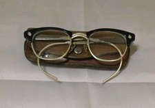 Vintage 1940s-50s American Optical AO Browline Glasses Frames USA 5.5  picture