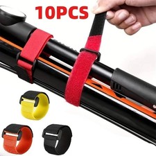 10pcs Fishing Belt Fishing Rod Ties Stretchy Rod Straps Fishing Rod Belt Holders picture