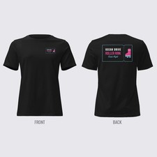 Ocean Drive Roller Rink Retro 80s Skate Night Graphic T Shirt Unisex Men's Tee picture