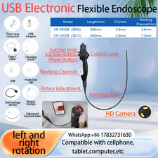 Disposable Electronic Flexible Endoscope Single-Use Portable handle for Medical picture