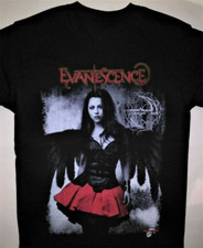 Evanescence Band Black T-Shirt Cotton Full Size Unisex S-5XL picture