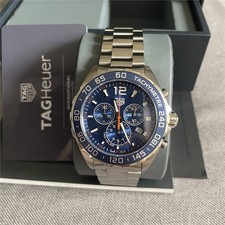 TAGheuer QUARTZ 43mm CHRONOGRAPH FORMULA 1 BLUE MEN'S WATCH CAZ1014.BA0842 picture