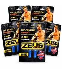 Zeus 1600 blue Male Supplement 2, 6, 10 or 50 Pills Fast Shipping Puerto Rico picture