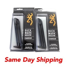 TWO Browning Buckmark Magazine 10 Rd 22LR  OEM factory SAME DAY SHIP - 112055190 picture
