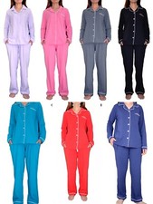 Women's stretch cotton pajama sets picture