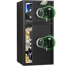 6.0 Cu Ft Extra Large Home Safe Box, Digital Security Safe Box With Deposit Slot picture