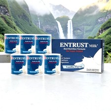 6 Packs - Entrust Milk Nutrition Formula No Sugar Added Powder - Sữa Bột Entrust picture