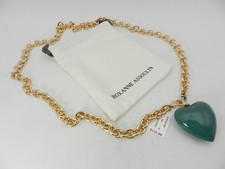 Roxanne Assoulin Puffy Heart Necklace Forest picture