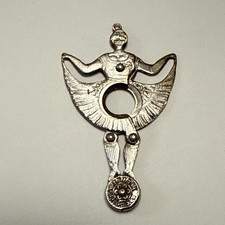 Rare Antique Cigarette Cutter ,Pendant Medallion Ballerina 1890-1900s picture