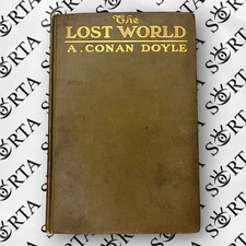 1912 The Lost World By Arthur Conan Doyle 1st Edition Hardcover Great Condition picture