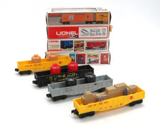 Lionel Trains 6-6201/6260/9144/9283 Gondola 4-Car Lot, O Gauge, (H4) picture