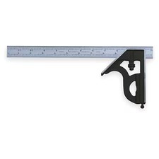 Starrett C11h-12-4R Combination Square Set, 12 In, 2 Pc picture
