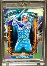 Bobby Witt Jr UFO REFRACTOR CARD TOPPS CHROME ROYALS  MINT picture