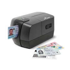 New E-Seek M500 Dual Side Scan Single Pass High Resolution ID Scanner Power picture