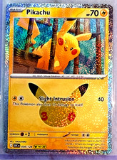 2026 Pokémon 30th Celebration TCG Pikachu 036/128 14/30 Holo Rare English NM picture
