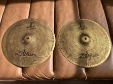  Zildjian L 80 Low Volume 14 Inch Hi Hat Cymbals  picture