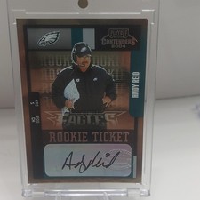 2004 PLAYOFF CONTENDERS Andy Reid ROOKIE TICKET AUTOGRAPH RC SP RARE picture