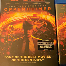 Universal Oppenheimer Blu-ray+DVD+Digital Code Bonus Disc Nolan R picture