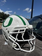 OREGON DUCKS WHITE VICIS ZERO 2 NEW FOOTBALL HELMET RARE picture