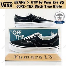 BEAMS × OTW by Vans Era 95 GORE-TEX Black True White VN000Y0K6BT Men's Size picture