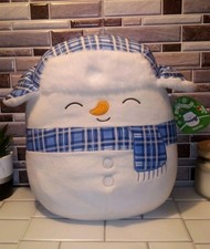Squishmallow Manny the Snowman Large 14