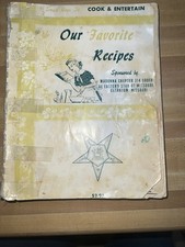 Vintage Eastern Star Madonna Chapter 314 Clarkton Mo Cookbook picture