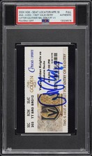 Cutter Gauthier Signed NHL DEBUT + 1st Point  Ticket Stub PSA Authentic picture