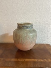 Roseville Imperial II 1930 Pottery Pink Green Blue Vase 481-8 picture