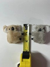 2 Koala Bear Plush Clip On Pencil Huggers Australia Wildlife SUPER CUTE picture
