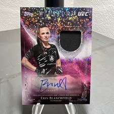 2026 TOPPS MIDNIGHT UFC RELIC AUTO - ERIN BLANCHFIELD - VRA-EB /99 picture
