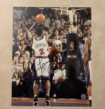 Larry Johnson 8x10 Autographed With COA picture