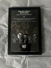 Helluva Boss Authentic Framed Signature Grimoire Edition Certificate Vivziepop picture