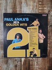 Paul Anka 21 Golden Hits Vinyl LP RCA 1963 LSP 2691 stereo picture